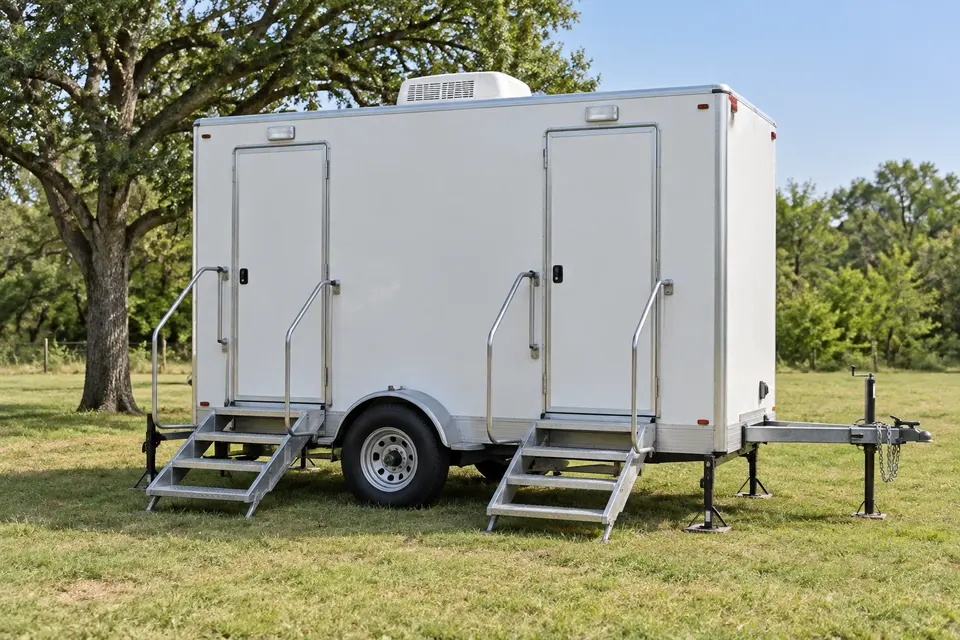 trailer portable sanitation equipment