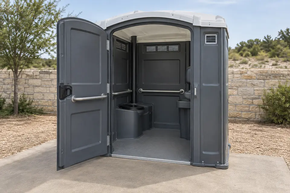 accessible portable sanitation equipment