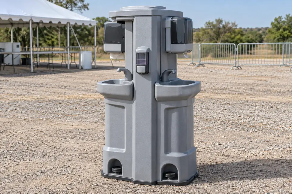 Portable handwashing stations equipment